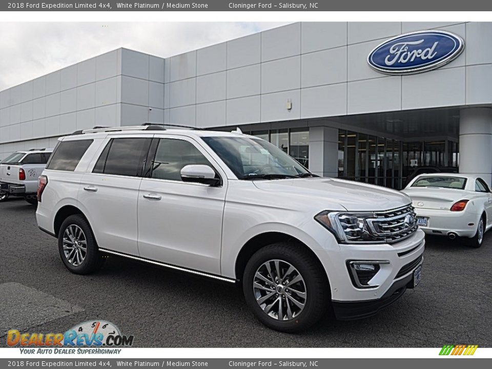 Front 3/4 View of 2018 Ford Expedition Limited 4x4 Photo #1