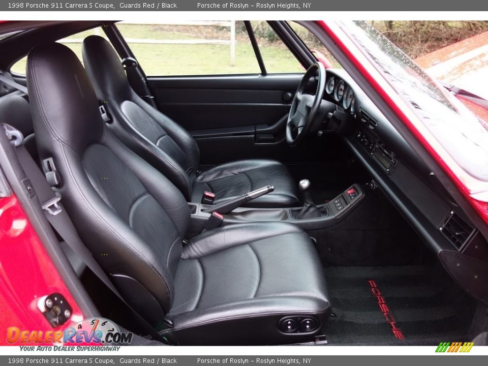 Black Interior - 1998 Porsche 911 Carrera S Coupe Photo #17