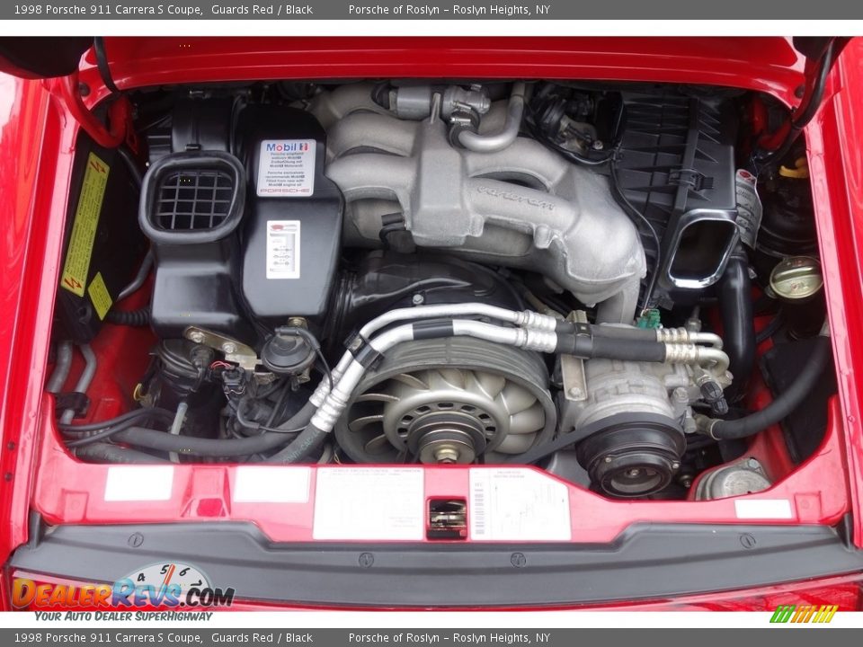 1998 Porsche 911 Carrera S Coupe 3.6 Liter OHC 12V Varioram Flat 6 Cylinder Engine Photo #20
