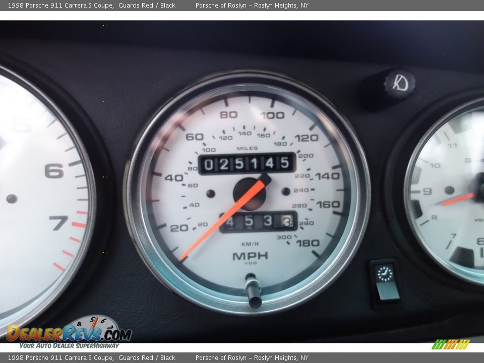 1998 Porsche 911 Carrera S Coupe Gauges Photo #25