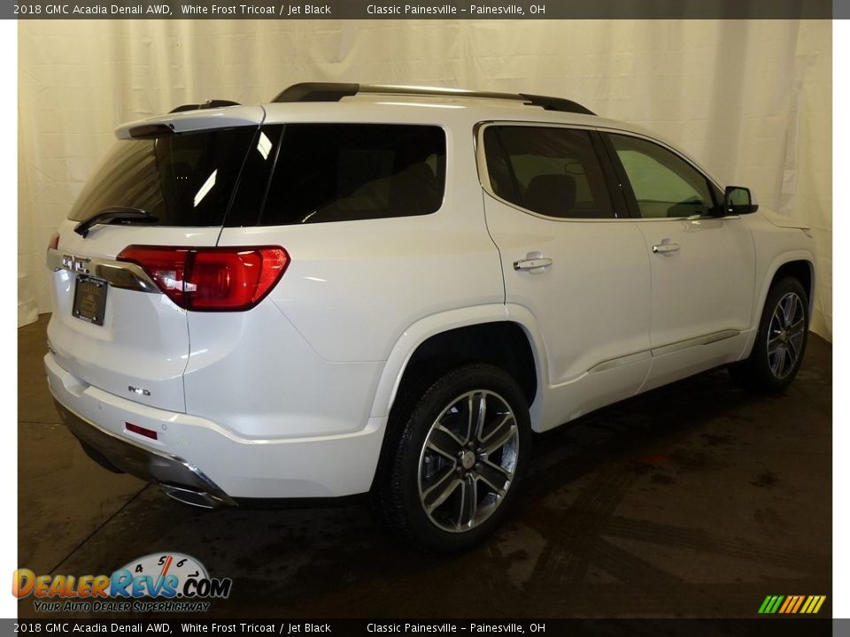2018 GMC Acadia Denali AWD White Frost Tricoat / Jet Black Photo #2