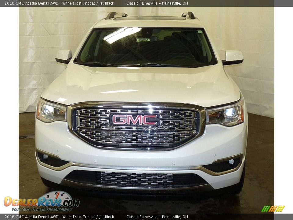 2018 GMC Acadia Denali AWD White Frost Tricoat / Jet Black Photo #4