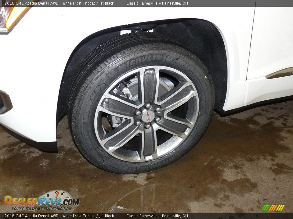 2018 GMC Acadia Denali AWD White Frost Tricoat / Jet Black Photo #5