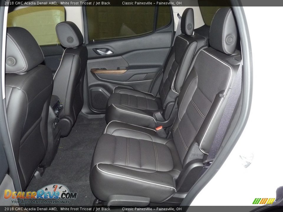 2018 GMC Acadia Denali AWD White Frost Tricoat / Jet Black Photo #8