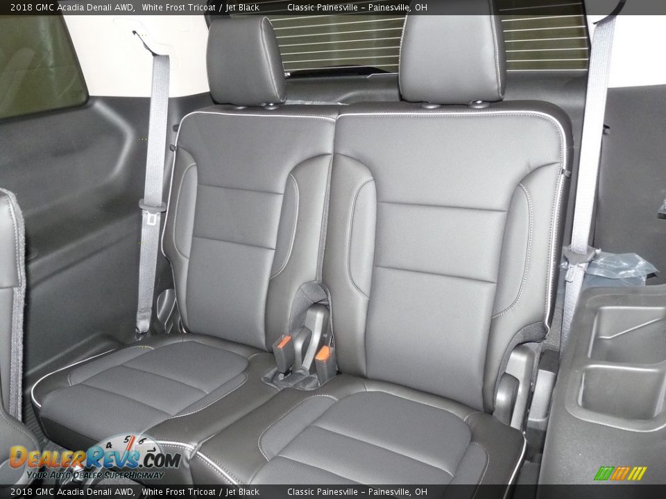 2018 GMC Acadia Denali AWD White Frost Tricoat / Jet Black Photo #9