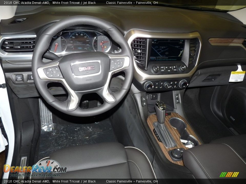 2018 GMC Acadia Denali AWD White Frost Tricoat / Jet Black Photo #10