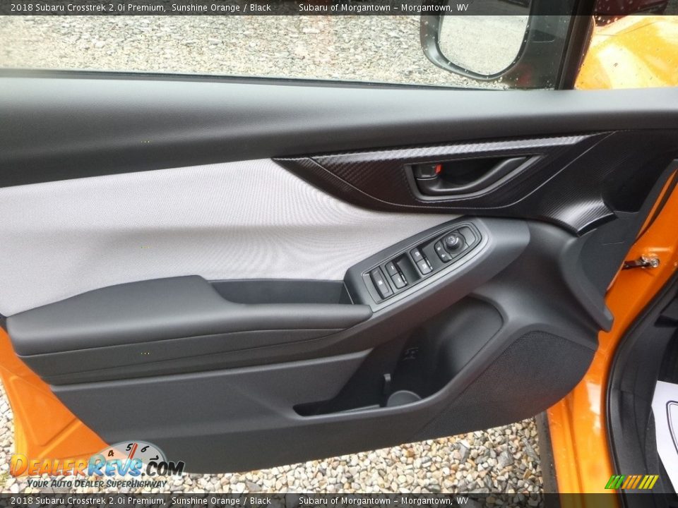 2018 Subaru Crosstrek 2.0i Premium Sunshine Orange / Black Photo #14