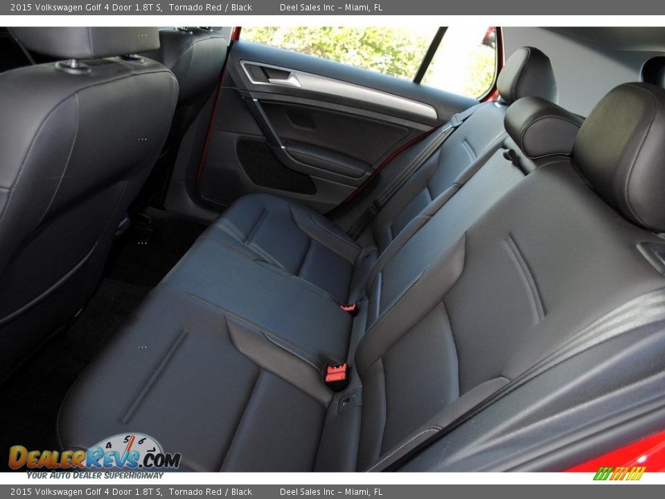 2015 Volkswagen Golf 4 Door 1.8T S Tornado Red / Black Photo #12