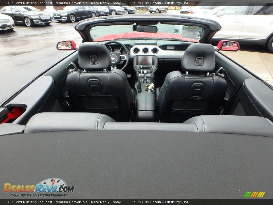 2017 Ford Mustang EcoBoost Premium Convertible Race Red / Ebony Photo #15
