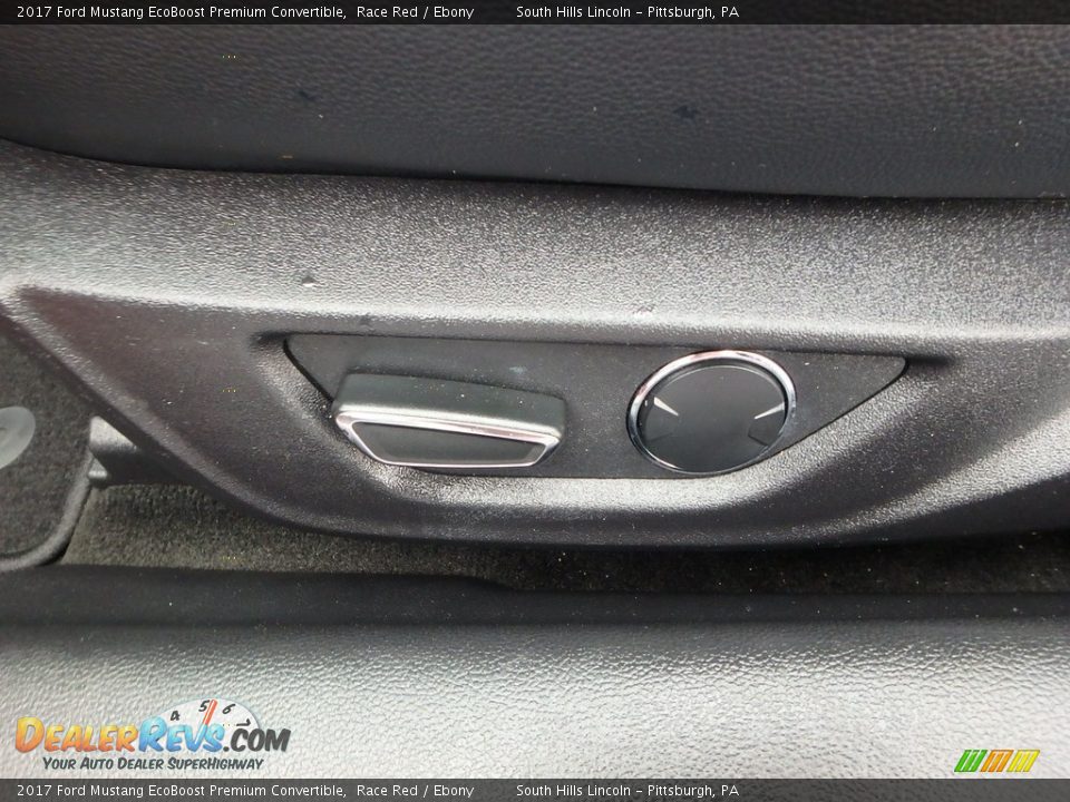 2017 Ford Mustang EcoBoost Premium Convertible Race Red / Ebony Photo #21