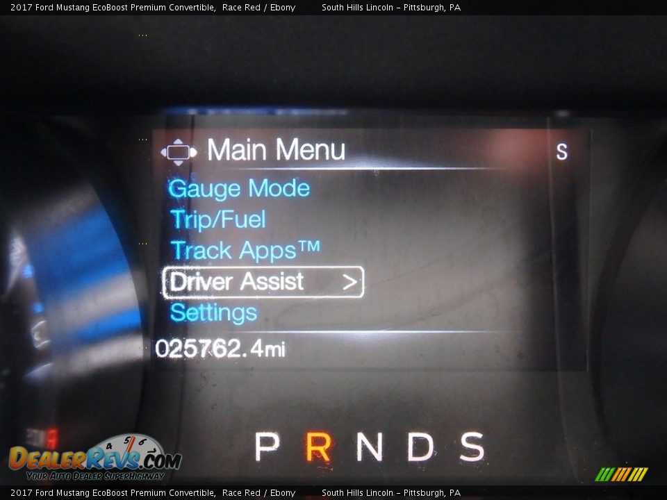 2017 Ford Mustang EcoBoost Premium Convertible Race Red / Ebony Photo #25