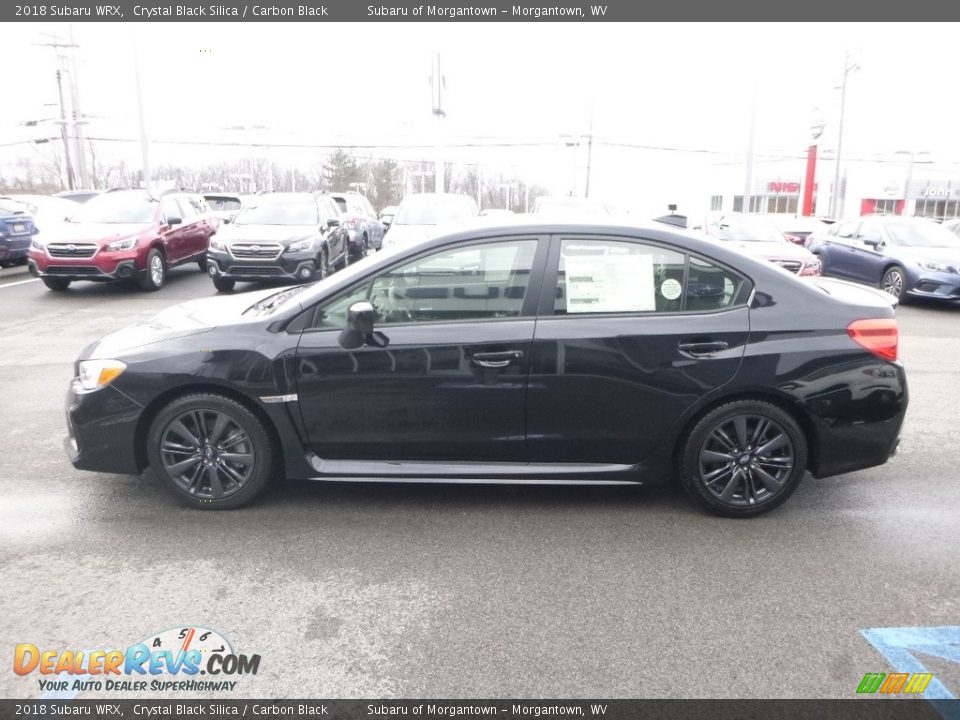 2018 Subaru WRX Crystal Black Silica / Carbon Black Photo #7