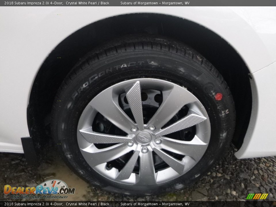 2018 Subaru Impreza 2.0i 4-Door Crystal White Pearl / Black Photo #2