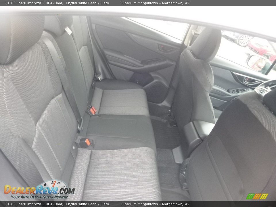 2018 Subaru Impreza 2.0i 4-Door Crystal White Pearl / Black Photo #13