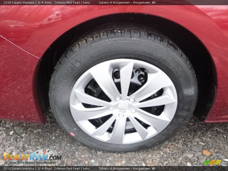 2018 Subaru Impreza 2.0i 4-Door Crimson Red Pearl / Ivory Photo #9