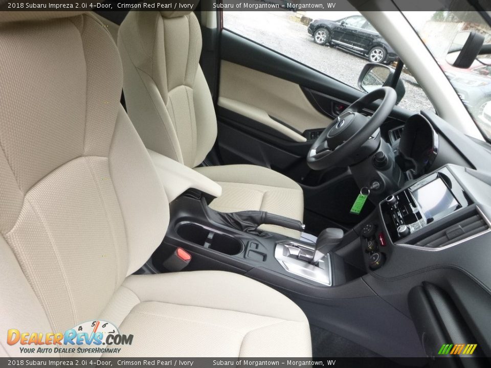 2018 Subaru Impreza 2.0i 4-Door Crimson Red Pearl / Ivory Photo #10