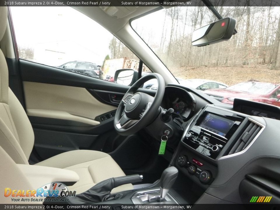 2018 Subaru Impreza 2.0i 4-Door Crimson Red Pearl / Ivory Photo #11