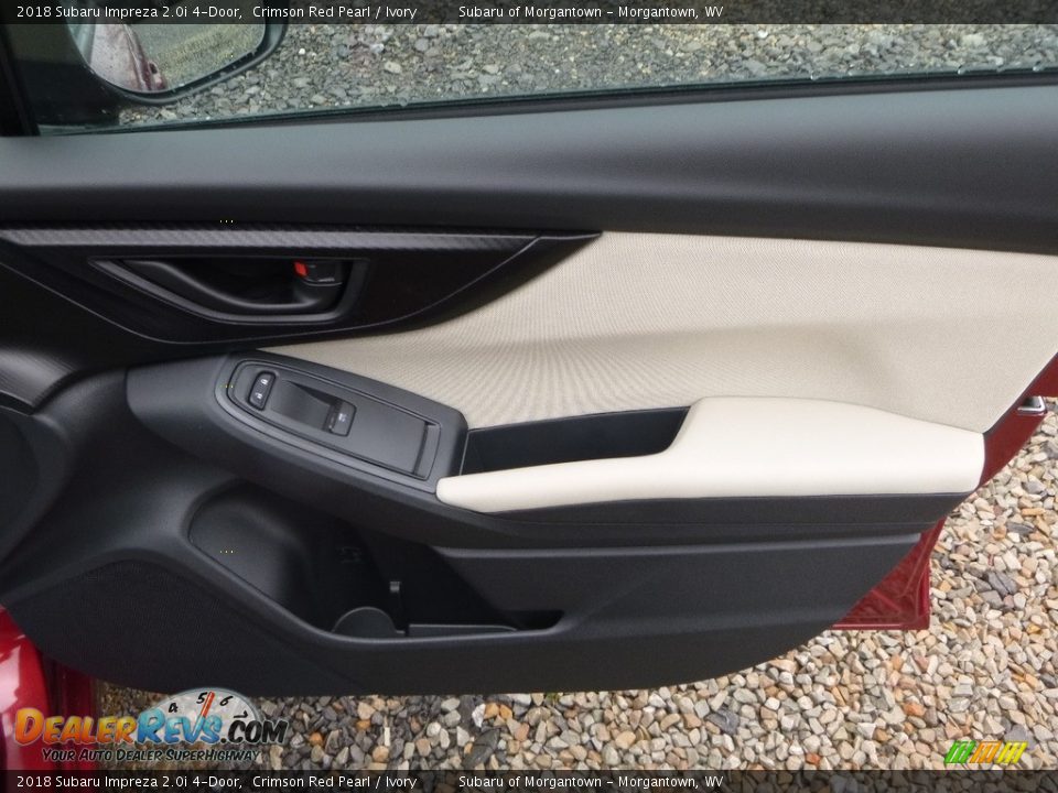 2018 Subaru Impreza 2.0i 4-Door Crimson Red Pearl / Ivory Photo #12
