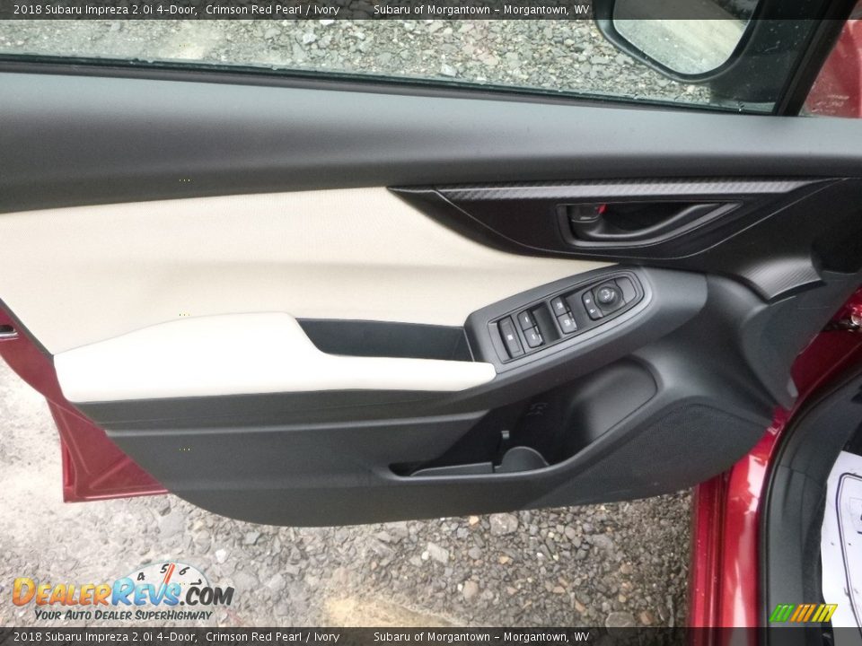 2018 Subaru Impreza 2.0i 4-Door Crimson Red Pearl / Ivory Photo #14