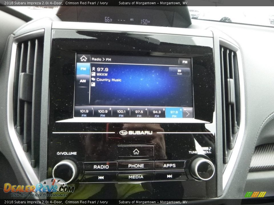 2018 Subaru Impreza 2.0i 4-Door Crimson Red Pearl / Ivory Photo #17