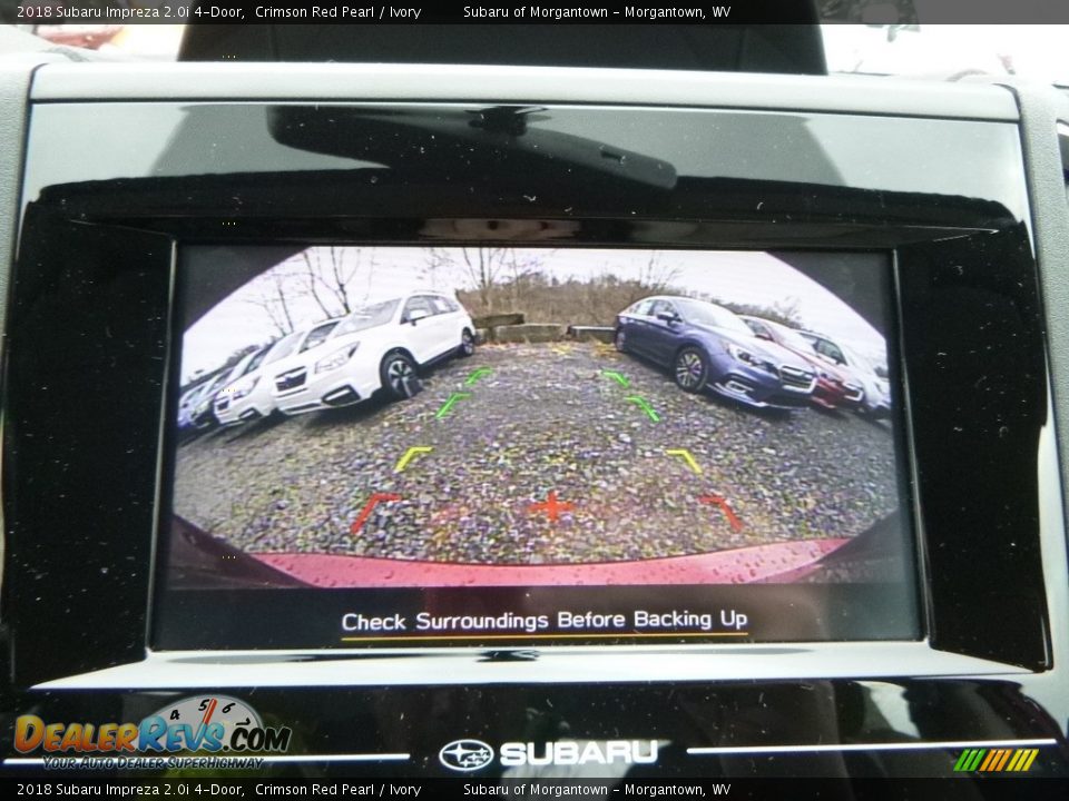 2018 Subaru Impreza 2.0i 4-Door Crimson Red Pearl / Ivory Photo #18