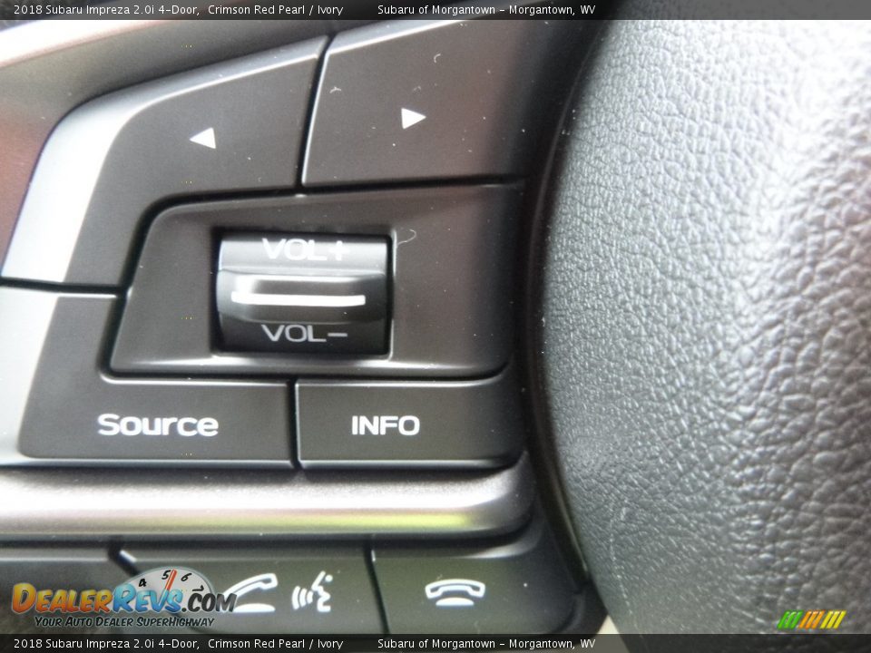 2018 Subaru Impreza 2.0i 4-Door Crimson Red Pearl / Ivory Photo #20