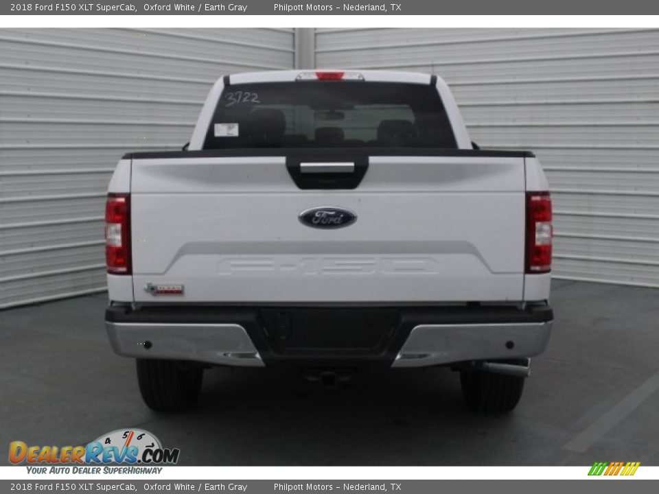 2018 Ford F150 XLT SuperCab Oxford White / Earth Gray Photo #7