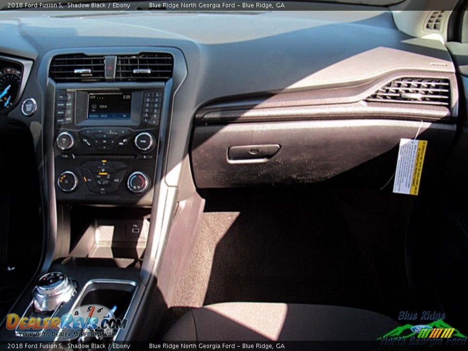 2018 Ford Fusion S Shadow Black / Ebony Photo #23