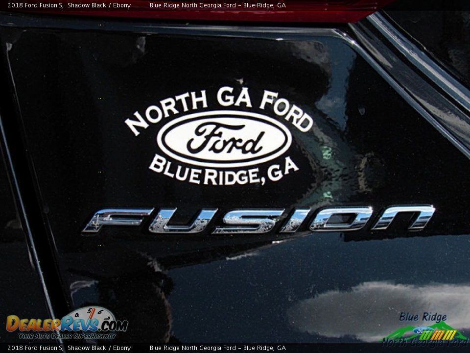 2018 Ford Fusion S Shadow Black / Ebony Photo #32