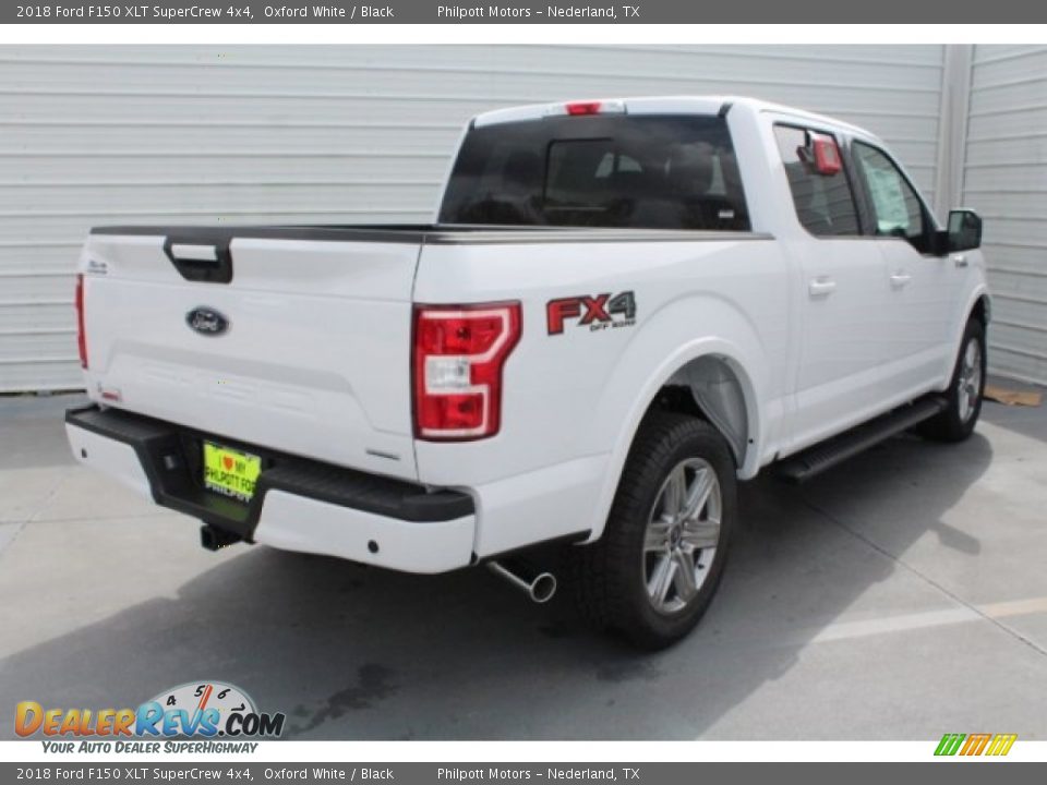 2018 Ford F150 XLT SuperCrew 4x4 Oxford White / Black Photo #10