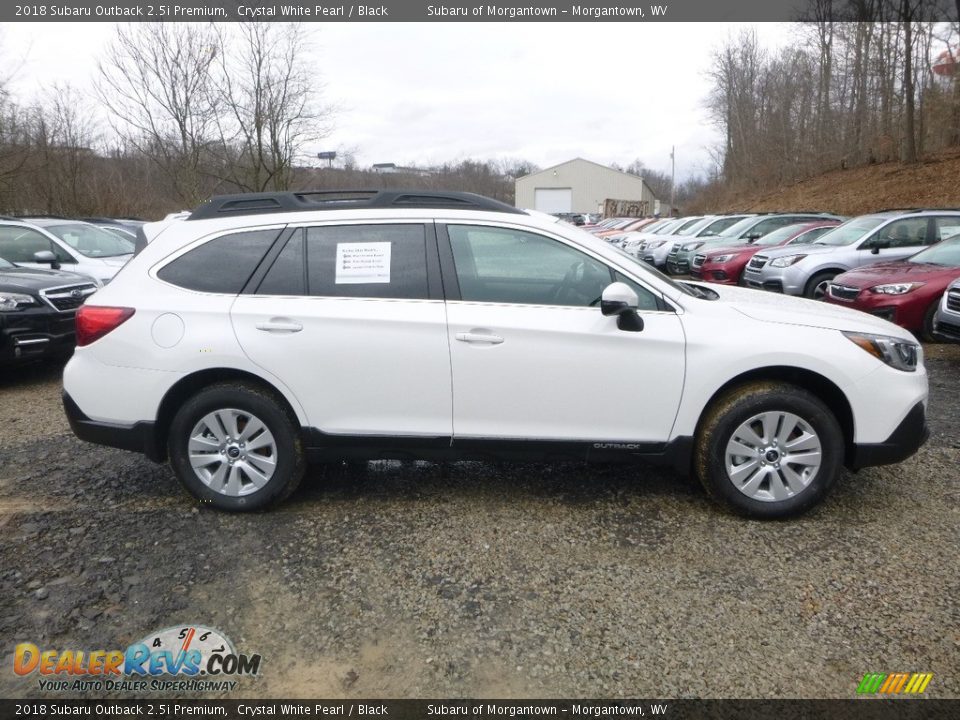 2018 Subaru Outback 2.5i Premium Crystal White Pearl / Black Photo #3