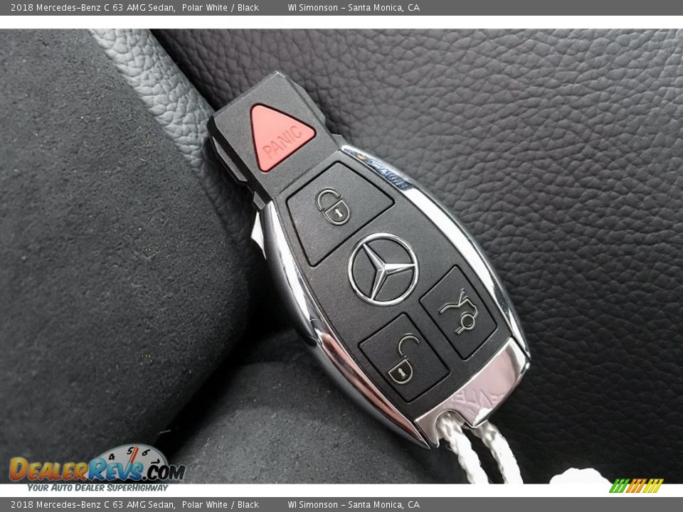 Keys of 2018 Mercedes-Benz C 63 AMG Sedan Photo #11