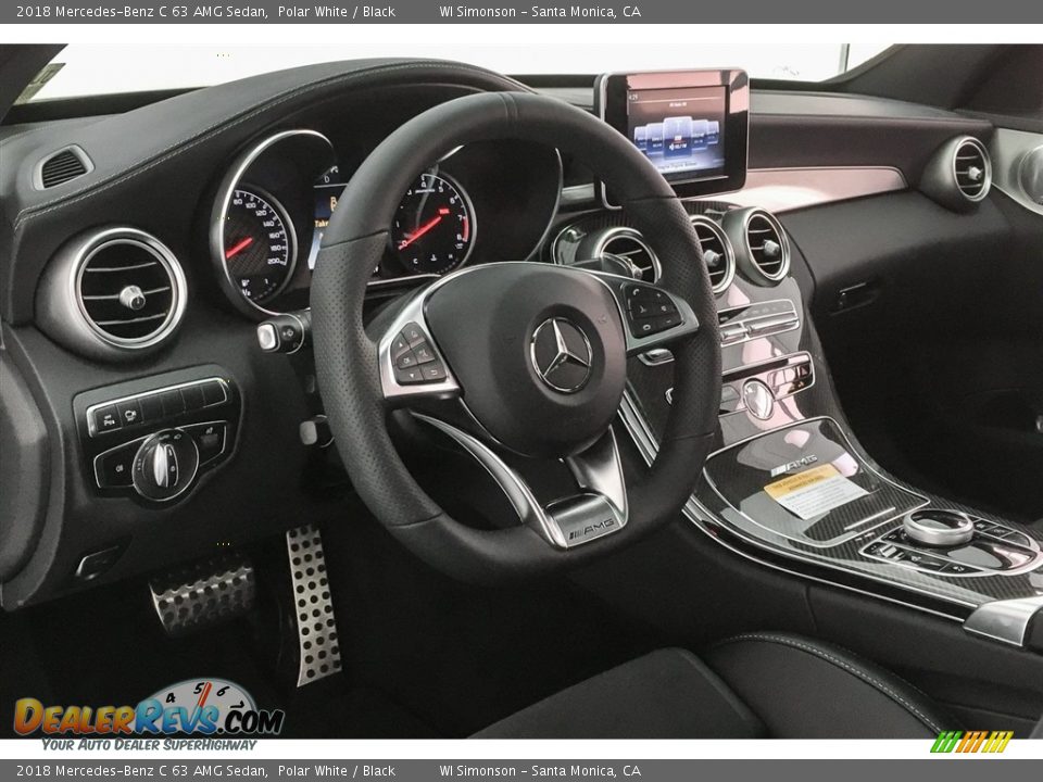 Dashboard of 2018 Mercedes-Benz C 63 AMG Sedan Photo #20