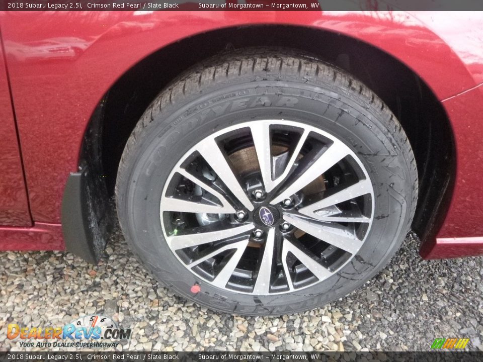 2018 Subaru Legacy 2.5i Crimson Red Pearl / Slate Black Photo #2