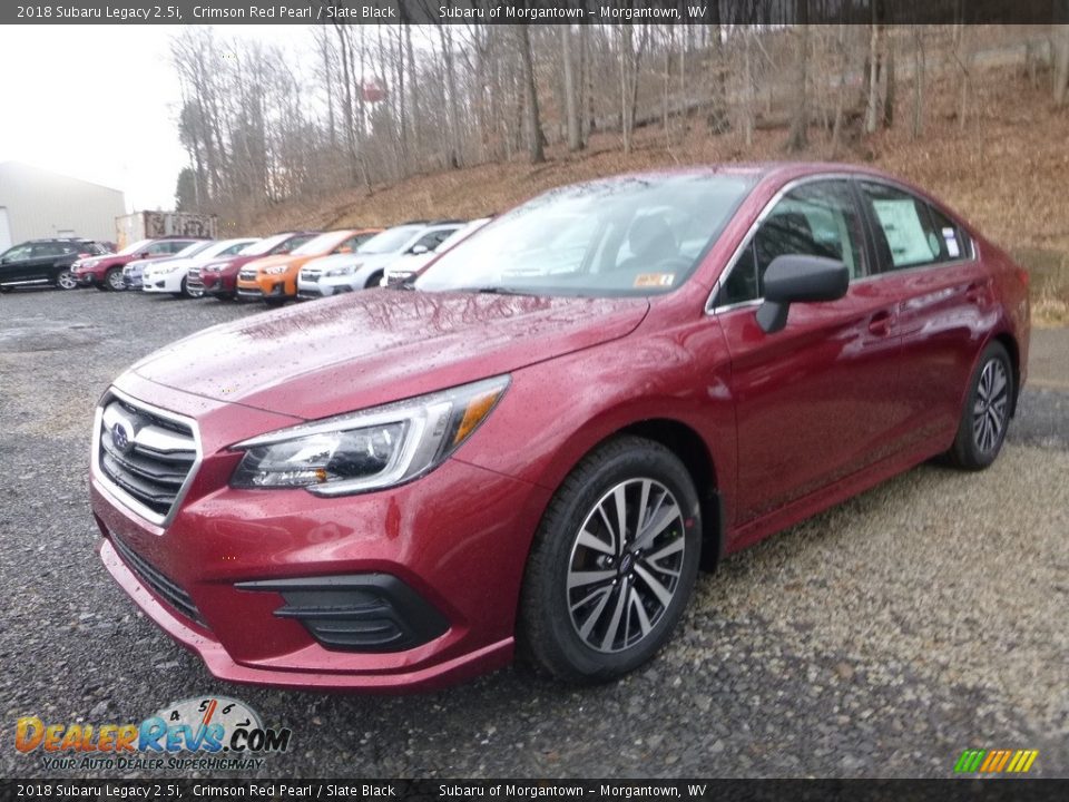 2018 Subaru Legacy 2.5i Crimson Red Pearl / Slate Black Photo #8