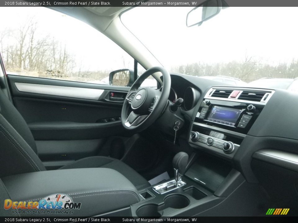 2018 Subaru Legacy 2.5i Crimson Red Pearl / Slate Black Photo #11