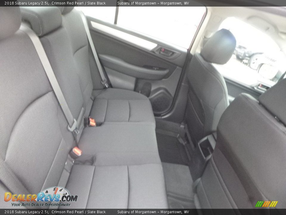 2018 Subaru Legacy 2.5i Crimson Red Pearl / Slate Black Photo #12