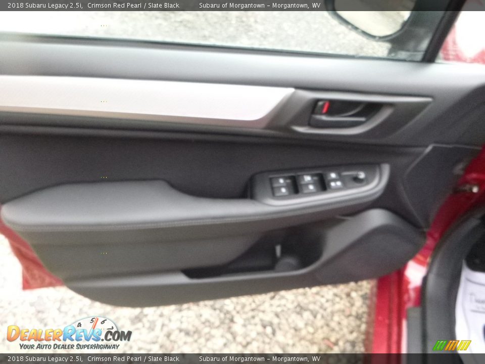 2018 Subaru Legacy 2.5i Crimson Red Pearl / Slate Black Photo #13