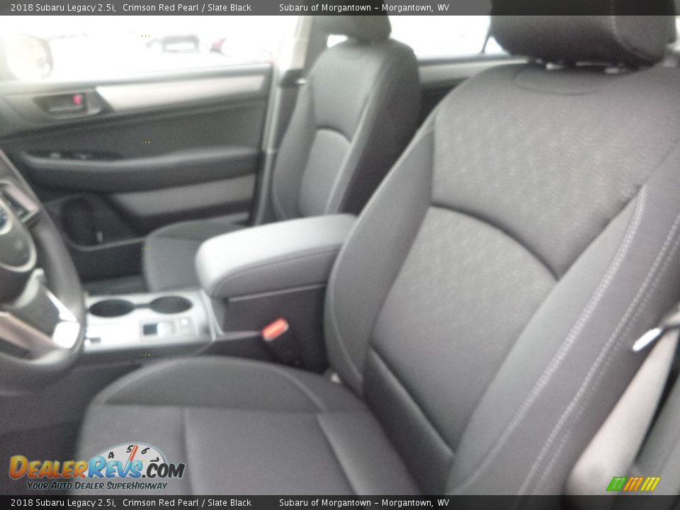 2018 Subaru Legacy 2.5i Crimson Red Pearl / Slate Black Photo #14