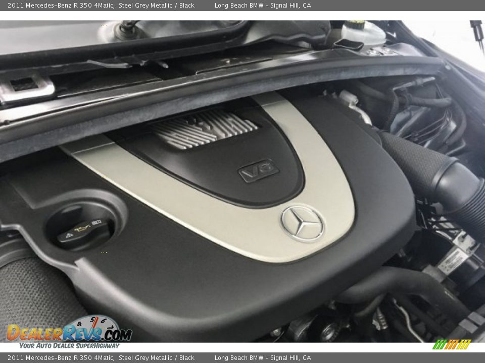 2011 Mercedes-Benz R 350 4Matic Steel Grey Metallic / Black Photo #26