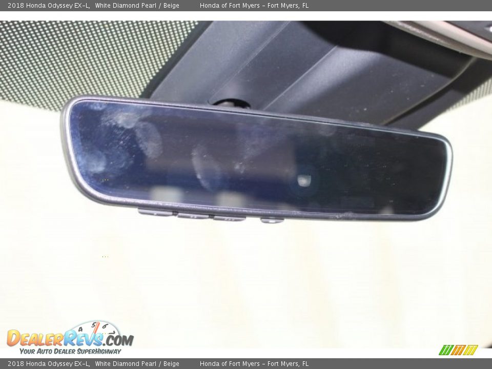 2018 Honda Odyssey EX-L White Diamond Pearl / Beige Photo #31