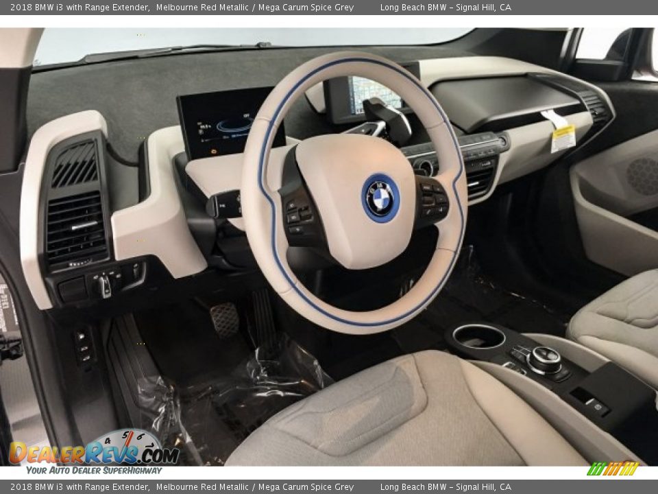 Dashboard of 2018 BMW i3 with Range Extender Photo #6