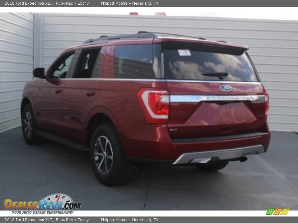 2018 Ford Expedition XLT Ruby Red / Ebony Photo #6