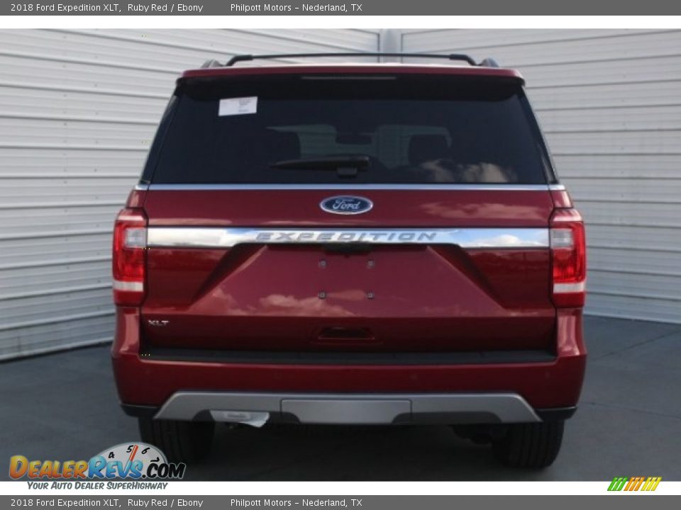 2018 Ford Expedition XLT Ruby Red / Ebony Photo #7