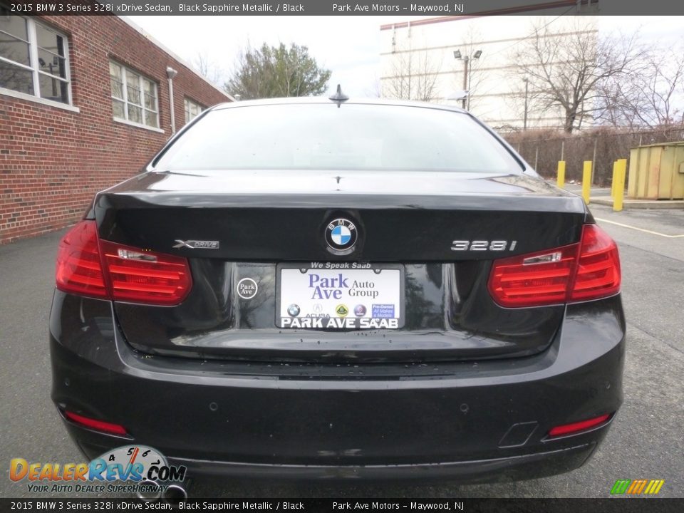 2015 BMW 3 Series 328i xDrive Sedan Black Sapphire Metallic / Black Photo #4