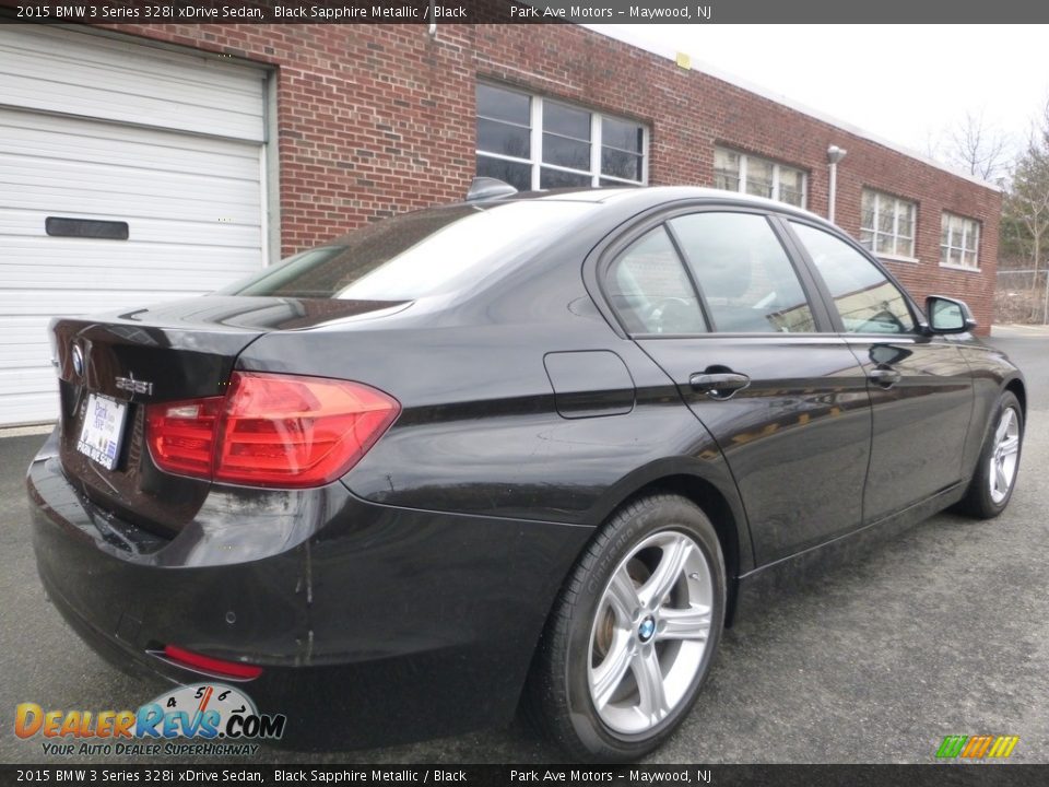 2015 BMW 3 Series 328i xDrive Sedan Black Sapphire Metallic / Black Photo #5