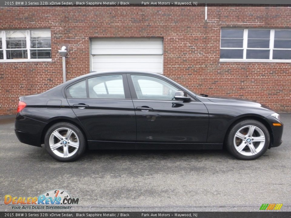 2015 BMW 3 Series 328i xDrive Sedan Black Sapphire Metallic / Black Photo #6