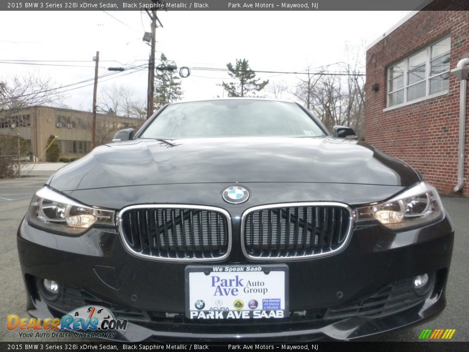 2015 BMW 3 Series 328i xDrive Sedan Black Sapphire Metallic / Black Photo #9