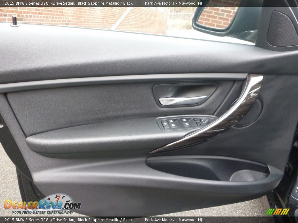 2015 BMW 3 Series 328i xDrive Sedan Black Sapphire Metallic / Black Photo #10