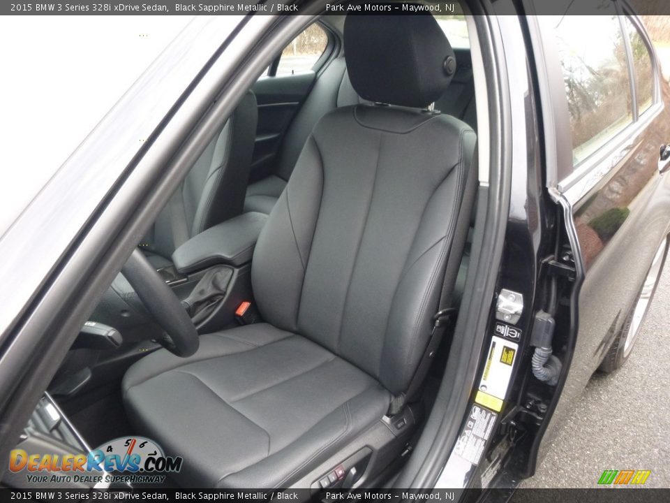 2015 BMW 3 Series 328i xDrive Sedan Black Sapphire Metallic / Black Photo #11
